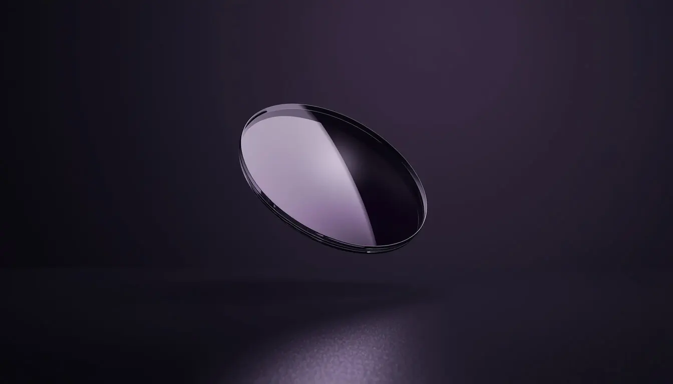 Debs mineral glass lens