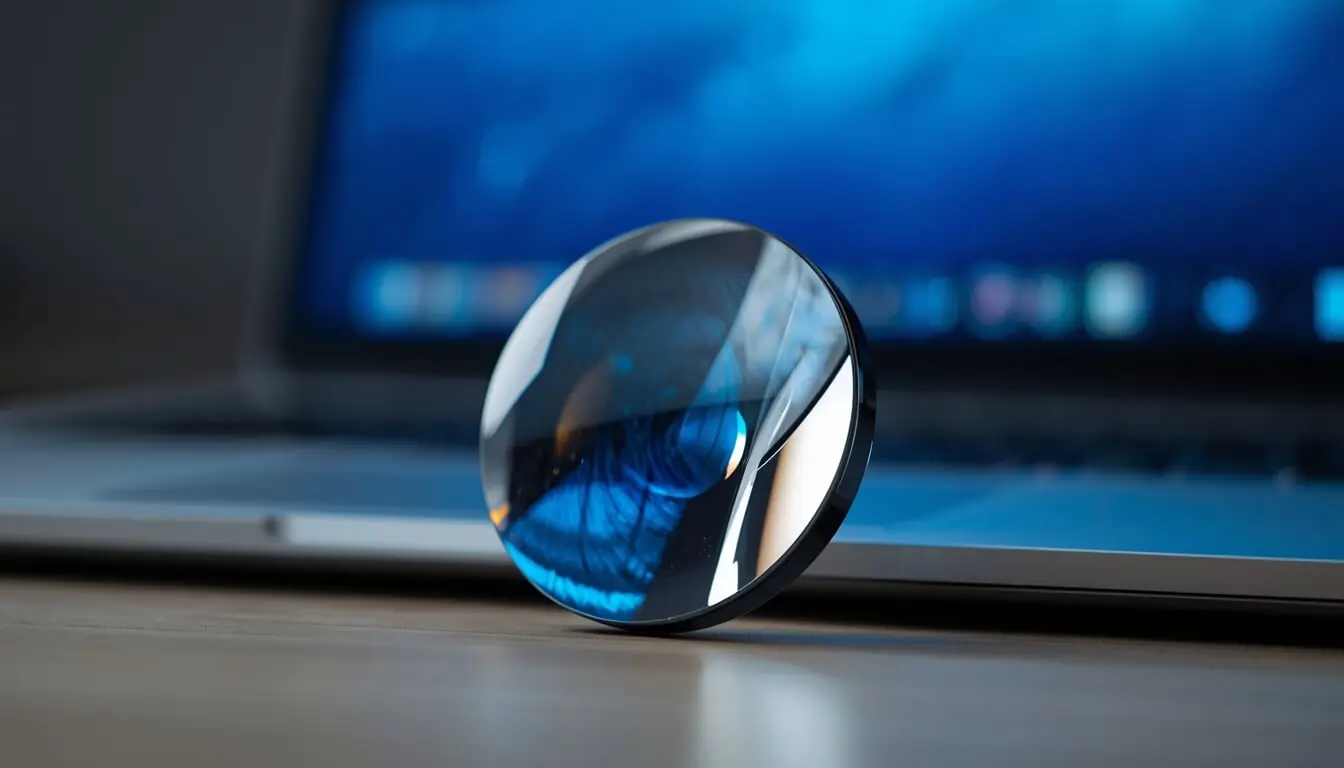 Samerx anti-glare lens